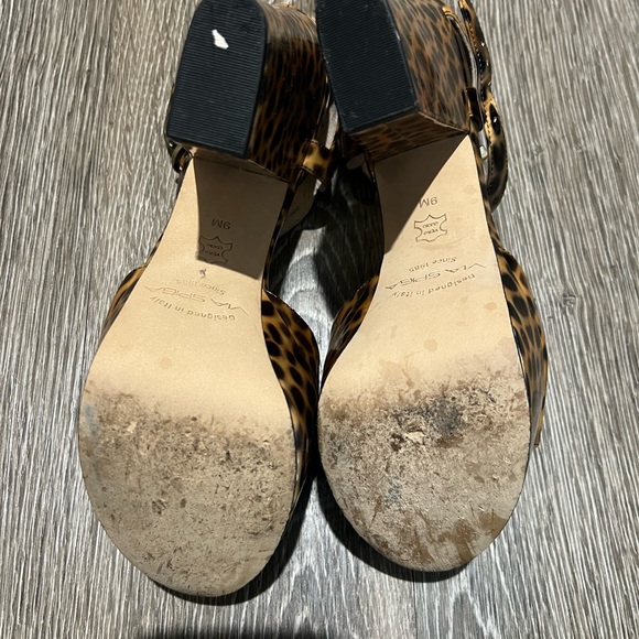 Via Spiga leopard heels patent leather size 9 worn once - Picture 7 of 7